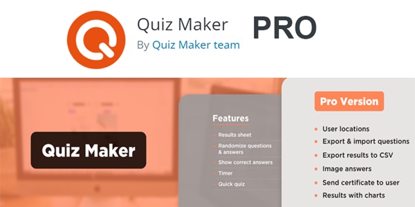 Quiz Maker PRO WordPress Plugin