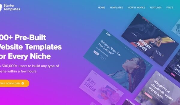 Premium Starter Templates Plugin for WordPress