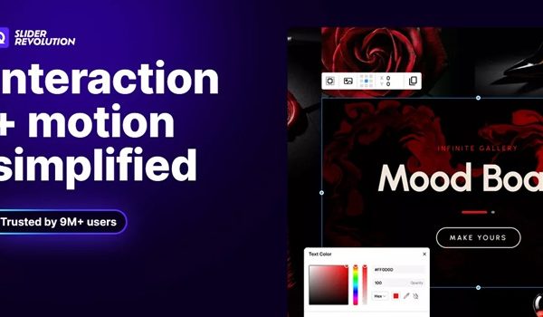 Slider Revolution WordPress Slider Plugin
