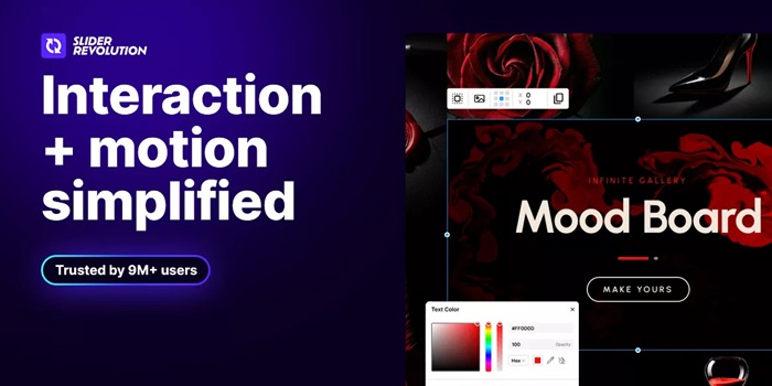 Slider Revolution WordPress Slider Plugin
