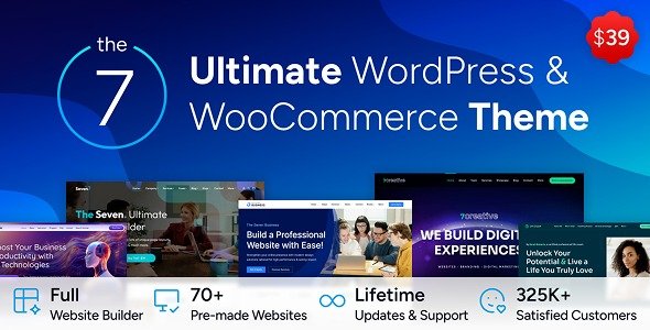 The7 Ultimate WordPress & WooCommerce Theme