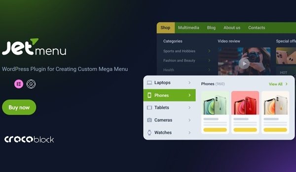 JetMenu WordPress Plugin for Creating Custom Mega Menu
