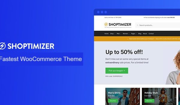 Shoptimizer - The WooCommerce theme for speed and conversions