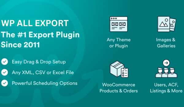 WP All EXPORT wordpress plugin