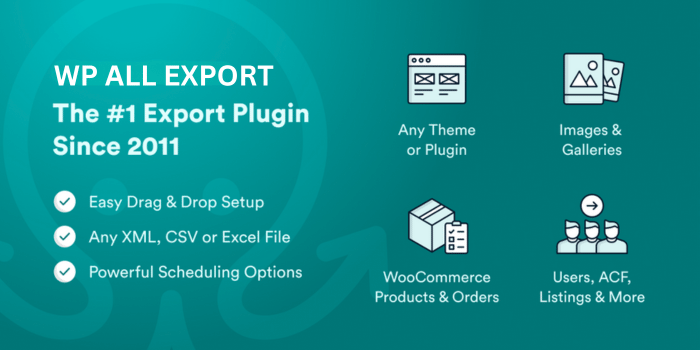 WP All EXPORT wordpress plugin