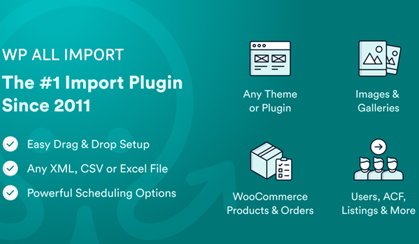 WP All Import XML CSV Importer Plugin