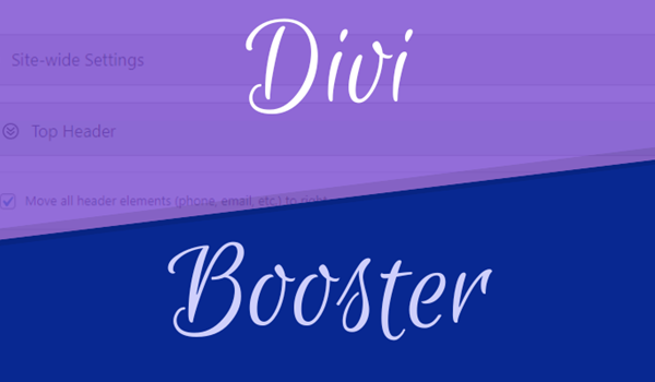 Divi Booster Plugin for Divi Theme Builder