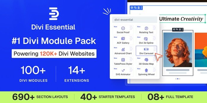 Divi Essential WordPress Plugin for Divi Theme