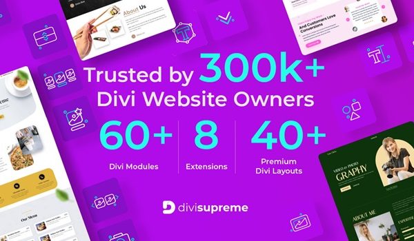 Divi Supreme Pro 4.9.97.18 - The #1 Divi Plugin for Building Amazing Divi Websites