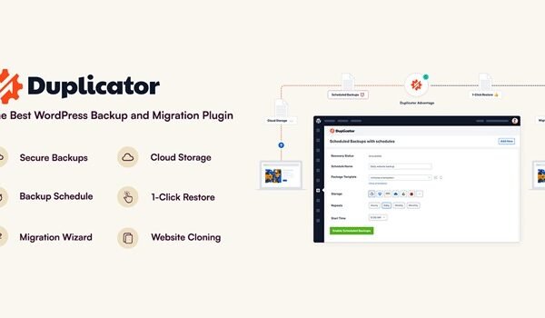 Duplicator Pro 4.5.25 - Best WordPress Backup and Migration Plugin