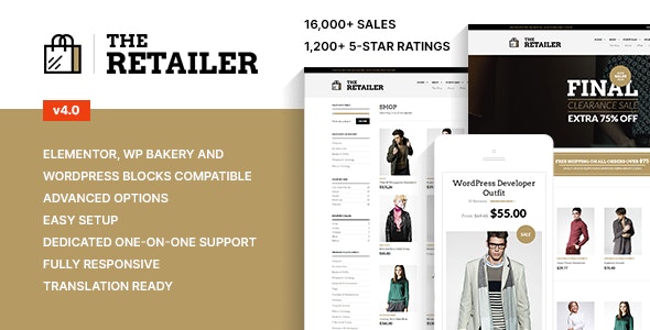 The Retailer Premium WooCommerce Theme