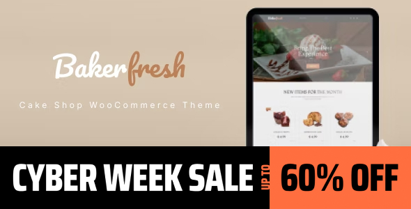 Bakerfresh Cake Shop WooCommerce Theme