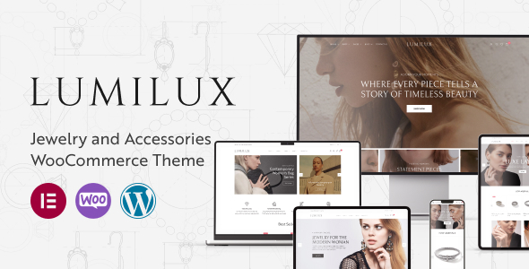 Lumilux Jewelry Accessories WooCommerce Theme