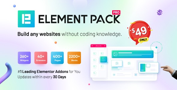 Element Pack Addon for Elementor Page Builder