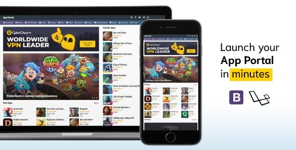 App Portal PHP App Listing Platform