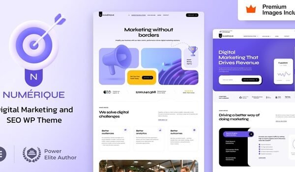 Numerique - SEO Digital Marketing WordPress Theme