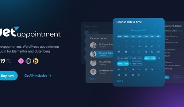 JetAppointment 2.3.2 - WordPress appointment plugin for Elementor & Gutenberg | Crocoblock