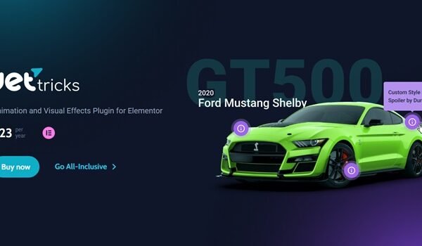 JetTricks Animation and Visual Effects Plugin for Elementor