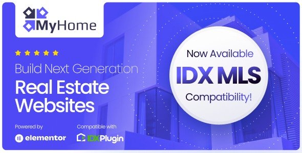 MyHome Real Estate WordPress Theme