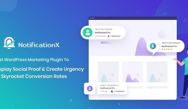 NotificationX Pro Social Proof FOMO Marketing Solution