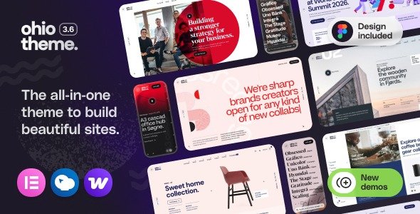 Ohio Creative Elementor WooCommerce WordPress Theme