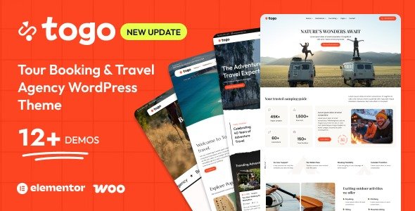 Togo Tour Booking Travel WordPress Theme