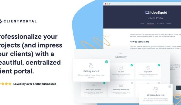 Client Portal WordPress plugin - Keep your project assets in one place