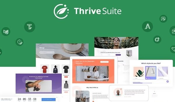 Thrive Suite 10.8.9.1 – Complete WordPress Marketing Toolkit (All 9 Thrive Products) Theme Builder + Plugins